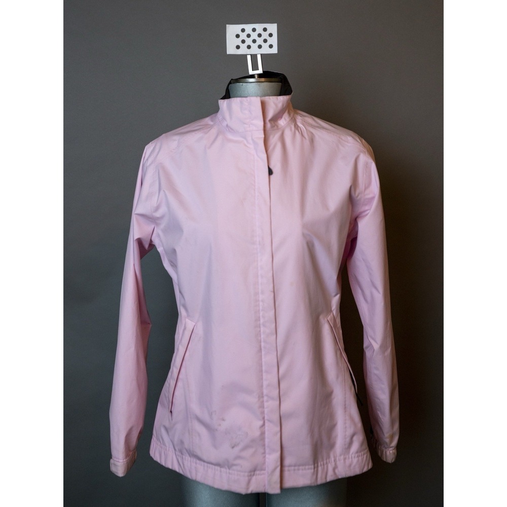 vintage Nike Golf Women's Full Zip Storm-FIT Windbreaker Size M Light Pink